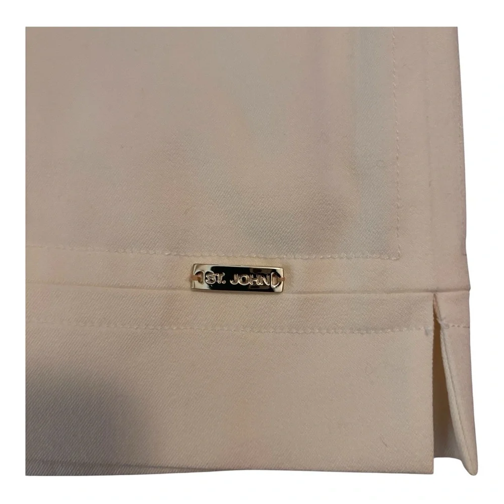 NWT St John Sport White Golf Skort Sz 14 (Fits 12)